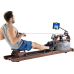 Гребной тренажер  FLUID Rower Viking 3 XL (Walnut color)  - фото №5